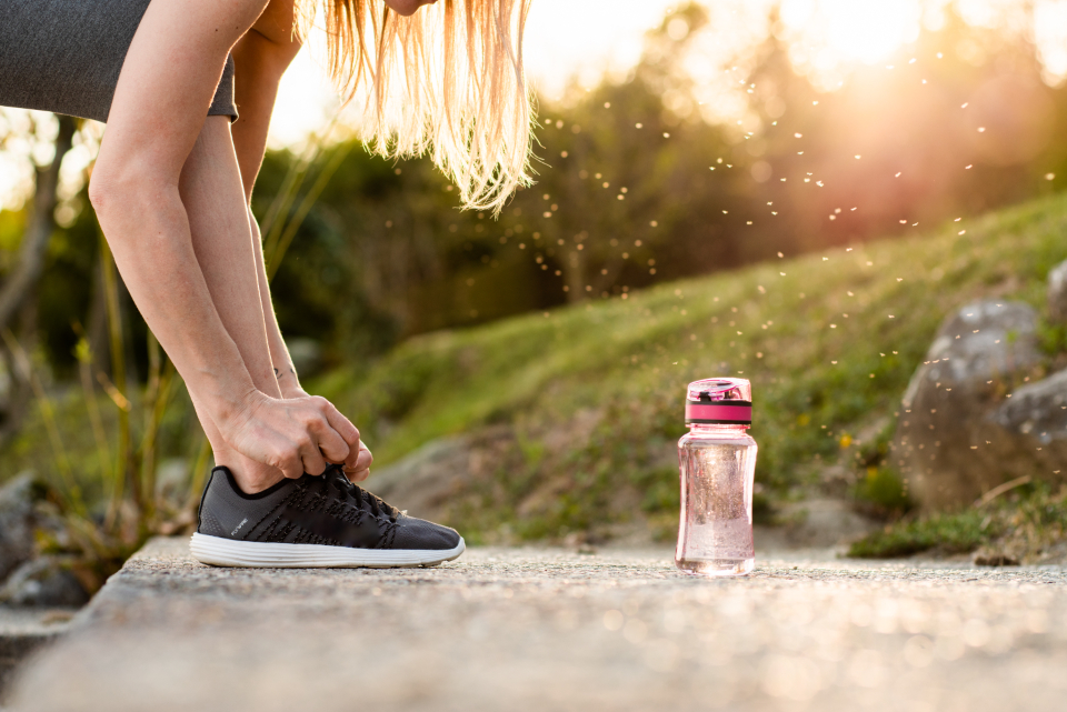 running